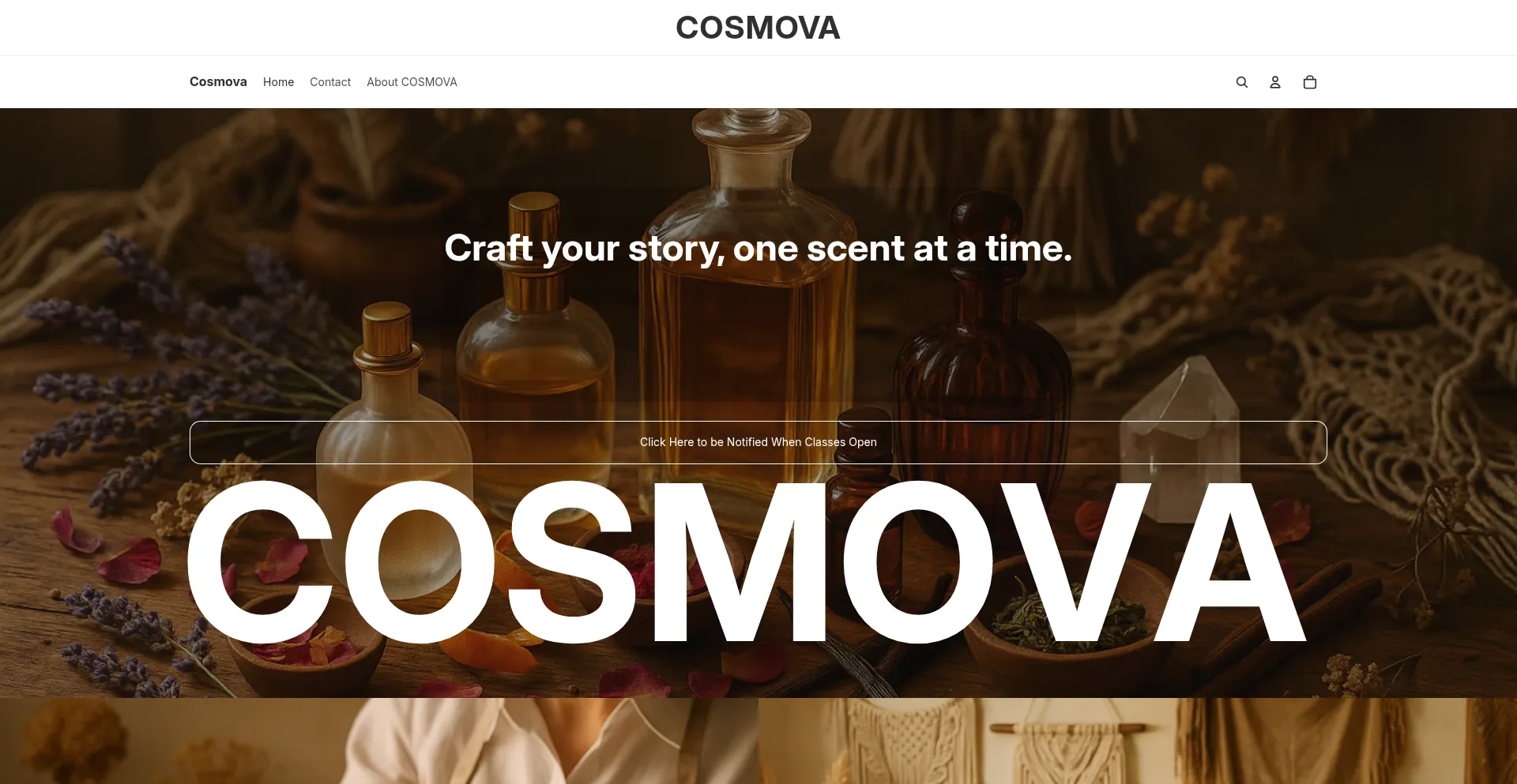Cosmova.us Screenshot