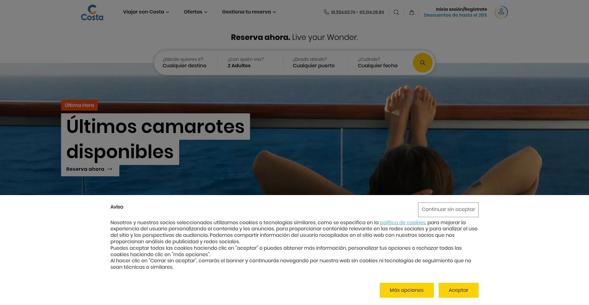 Is Costacruceros.es Safe?