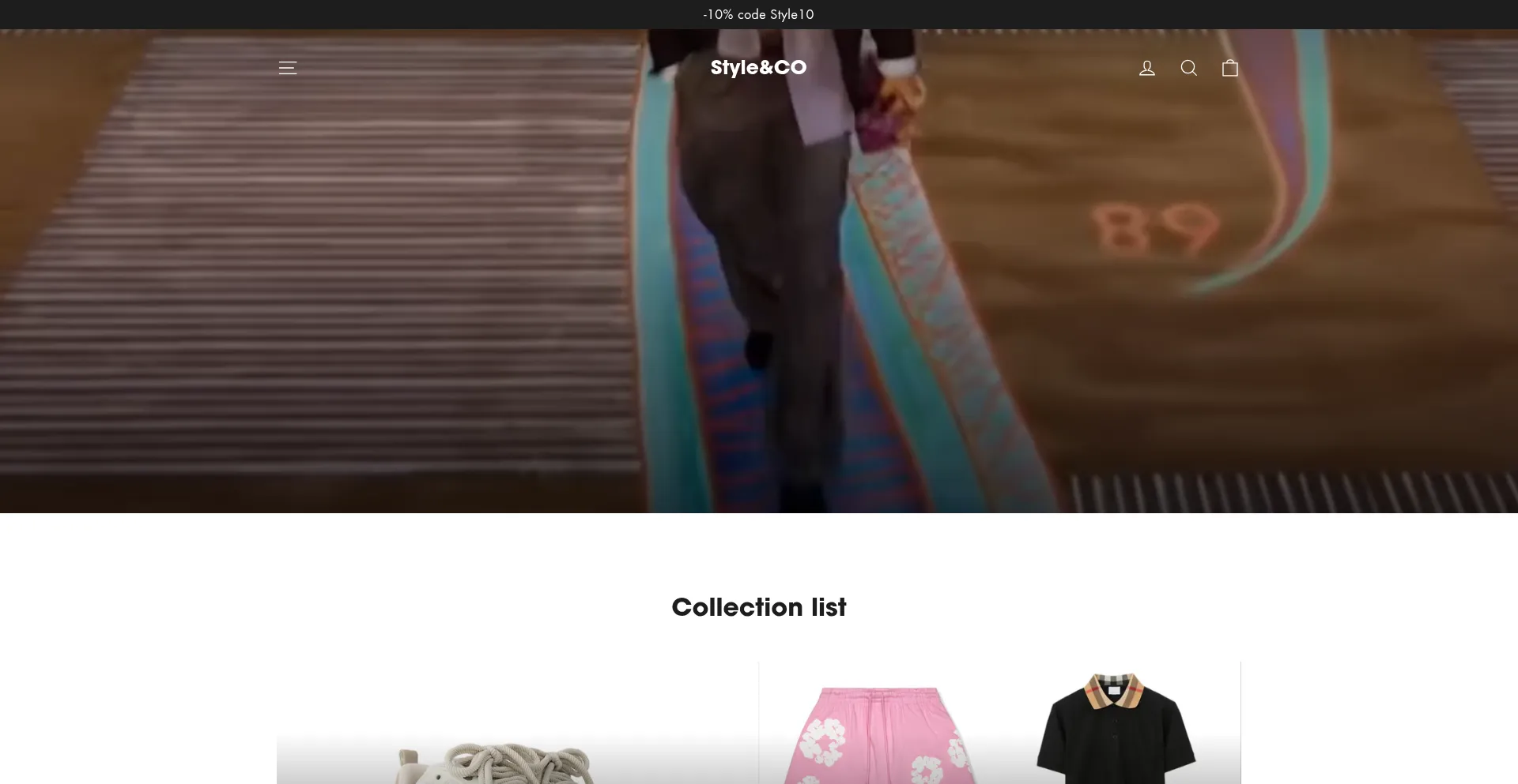 Website screenshot of Costyle.fr