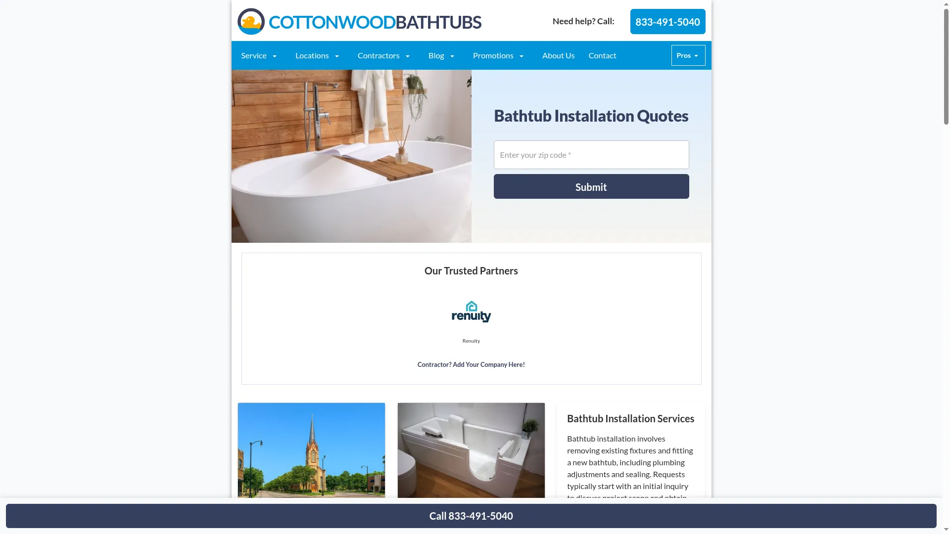 Cottonwoodbathtubs.com