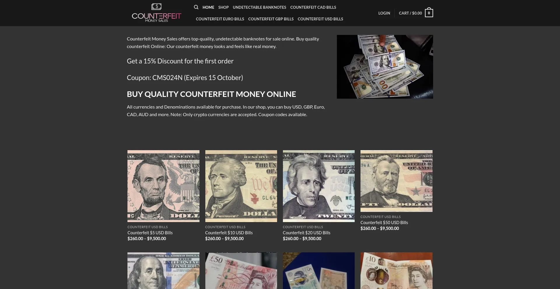 Is Counterfeitmoneysales.com Safe?