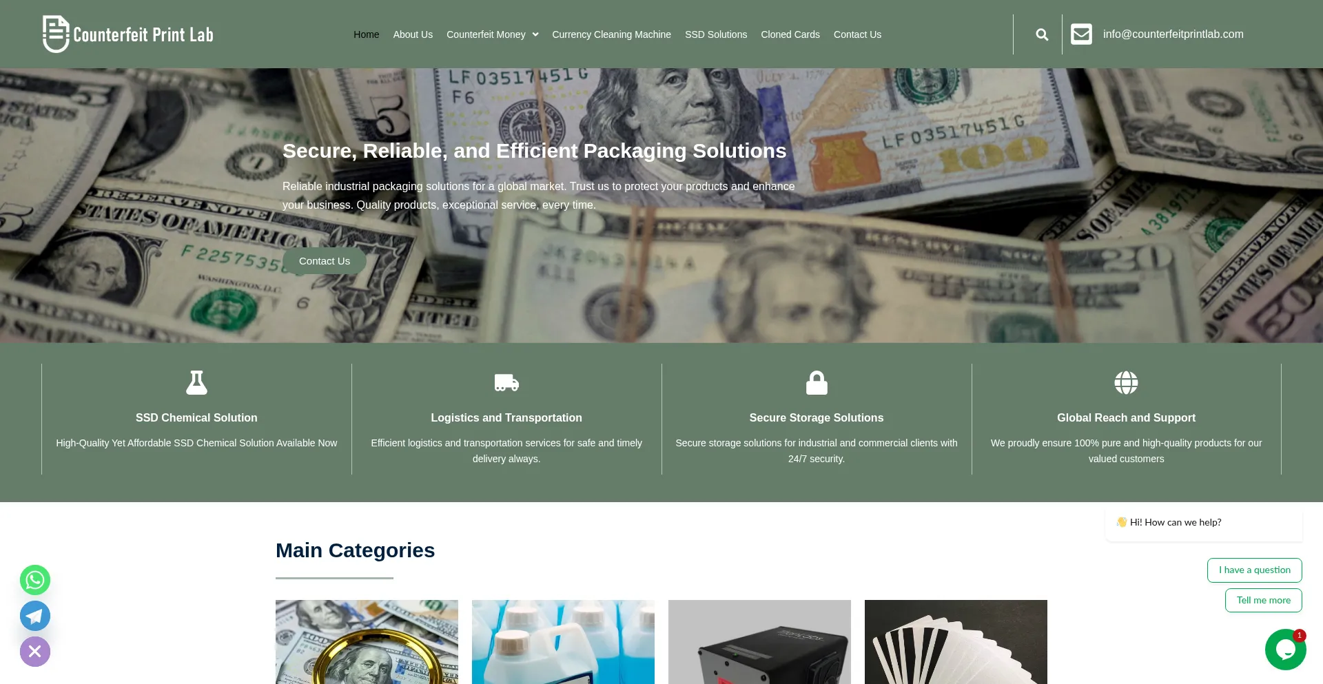 Counterfeitprintlab.com Screenshot
