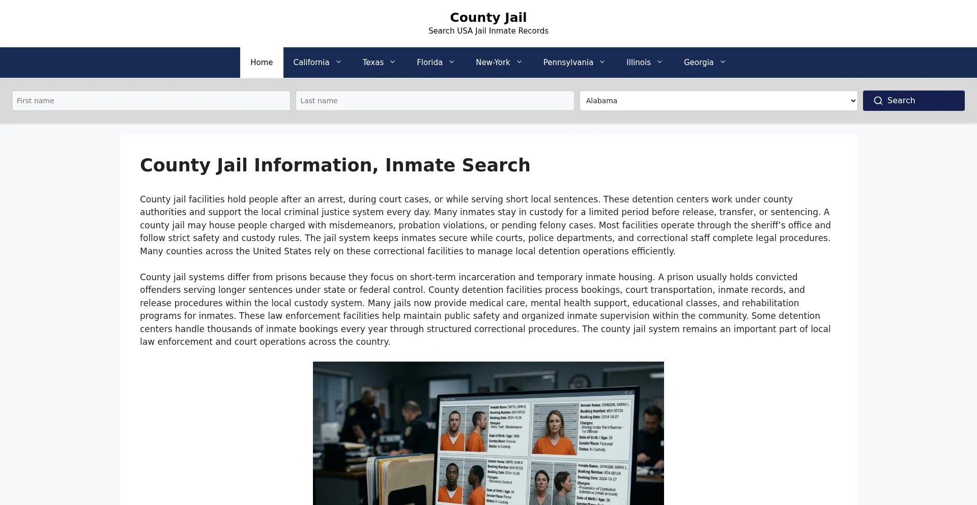 Countyjailss.org