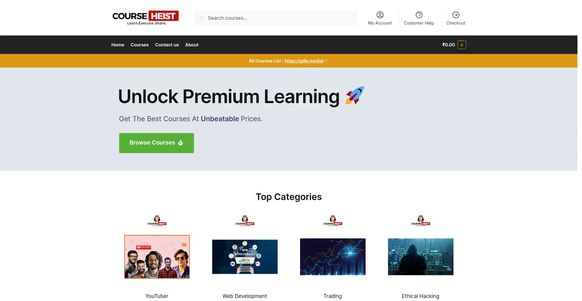 Is Courseheistshop.click Safe?