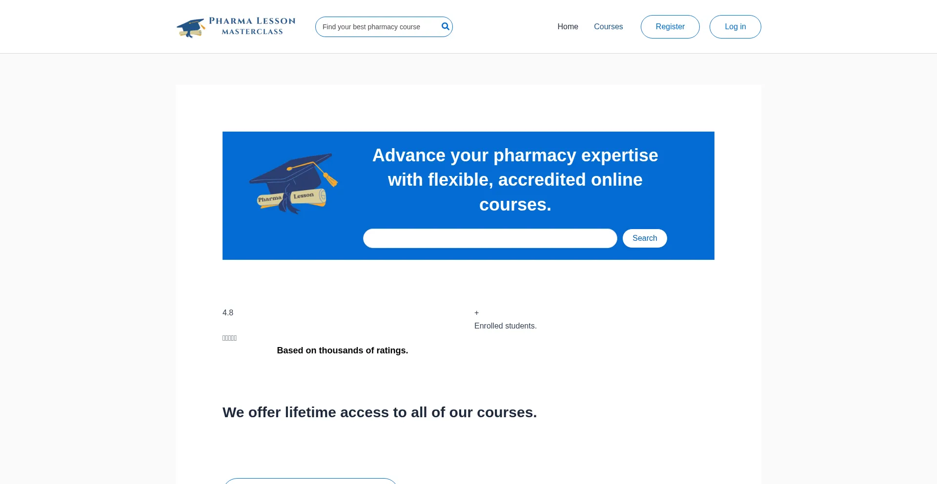 Is Courses.pharmalesson.com Safe?