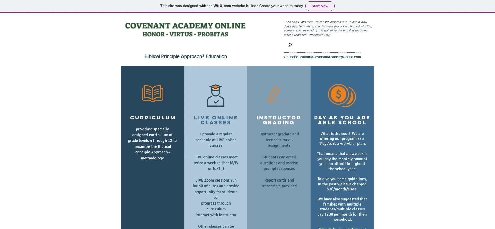 Covenantacademyonline.com