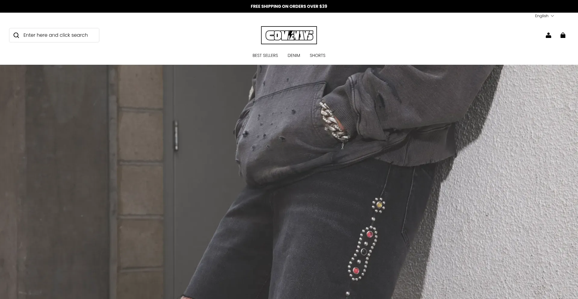 Website screenshot of Coveways.com