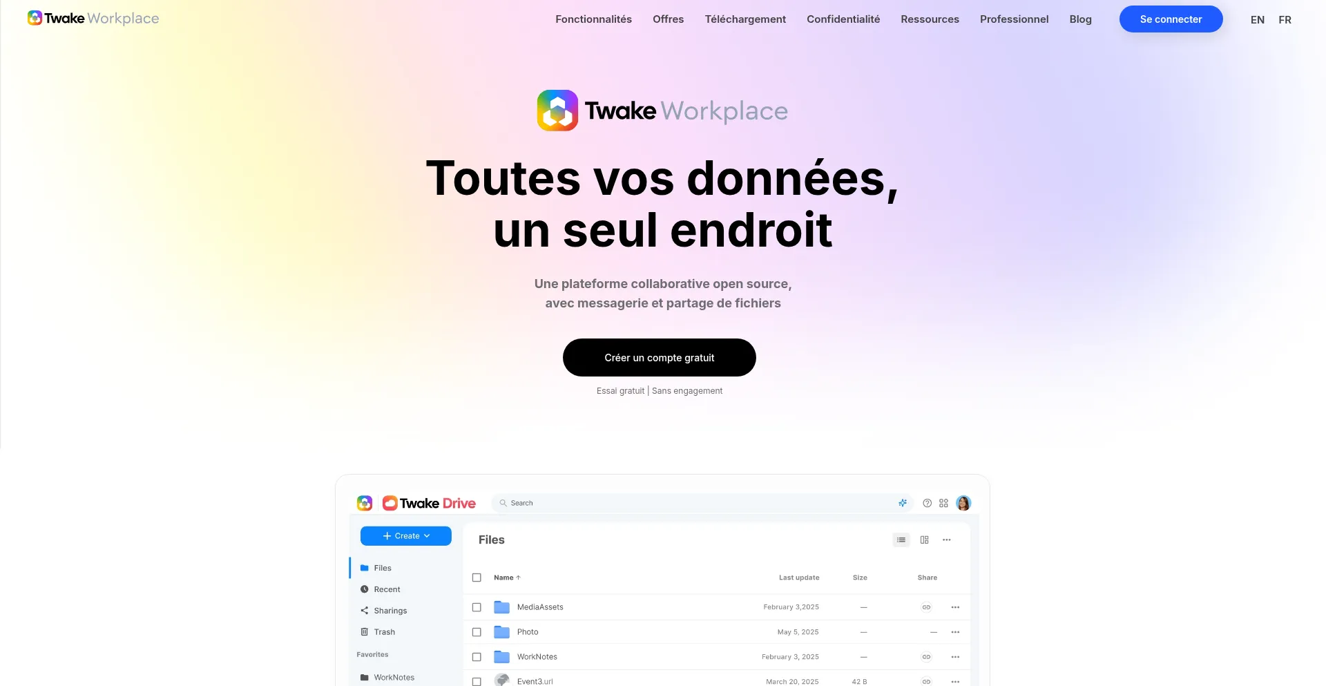 Cozy.io Screenshot
