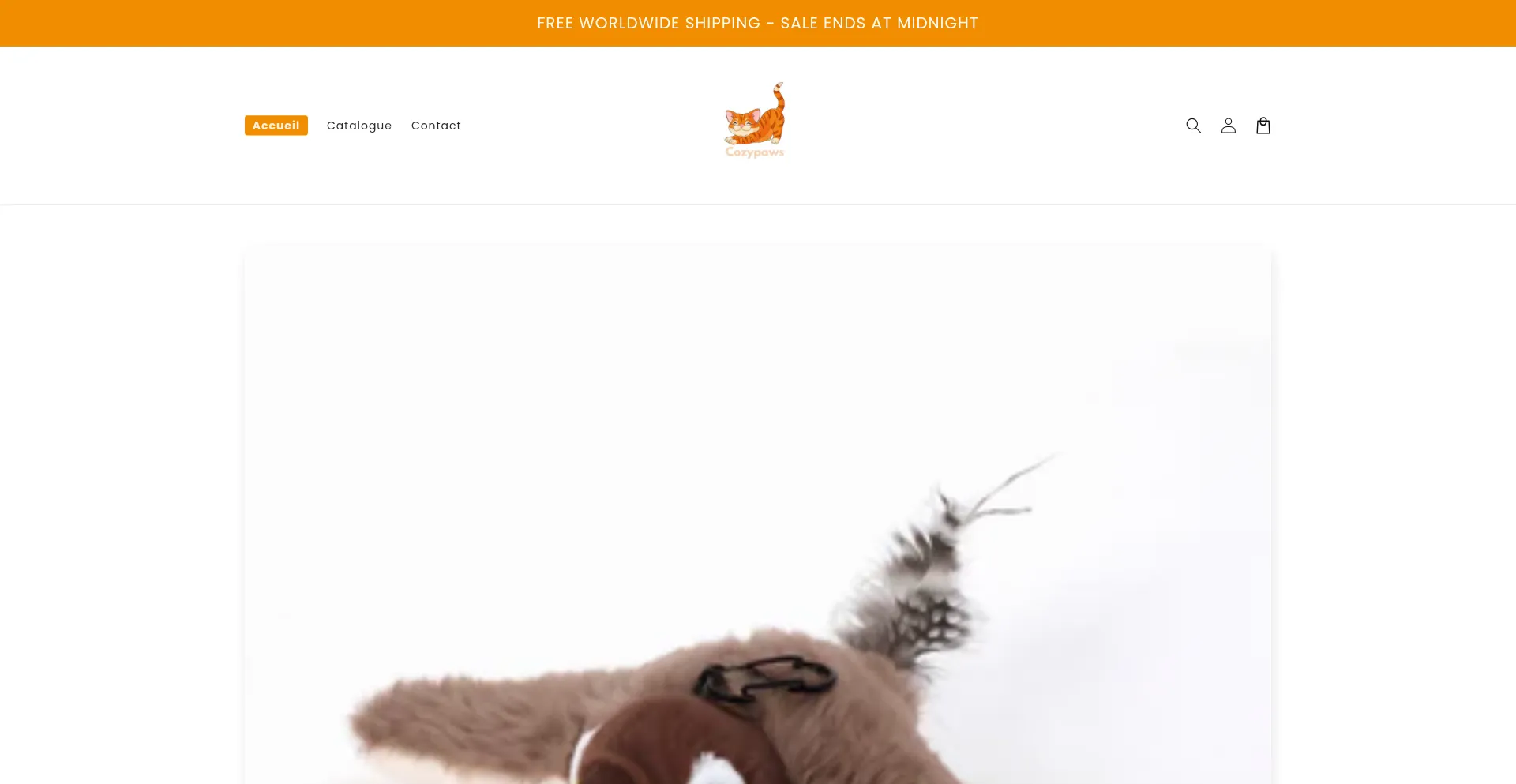 Cozycats.store Screenshot