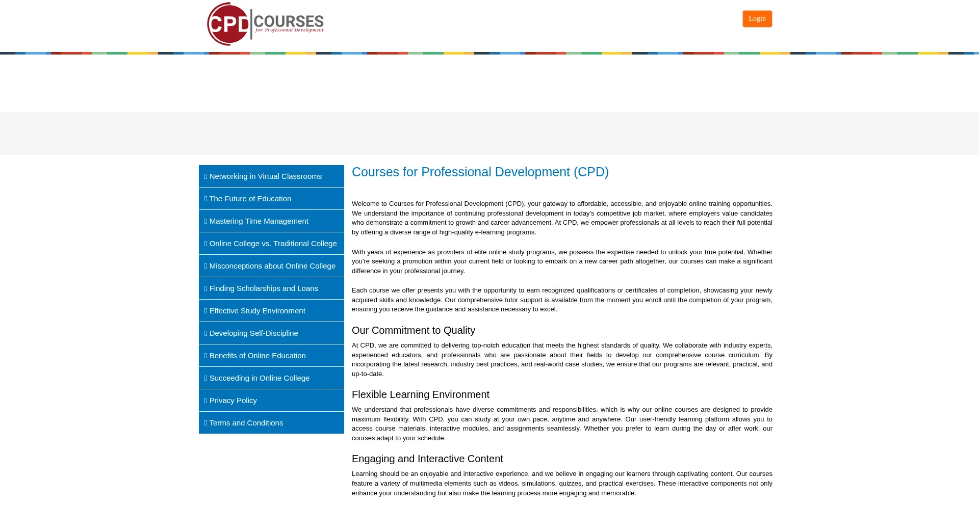 Cpdportal.net