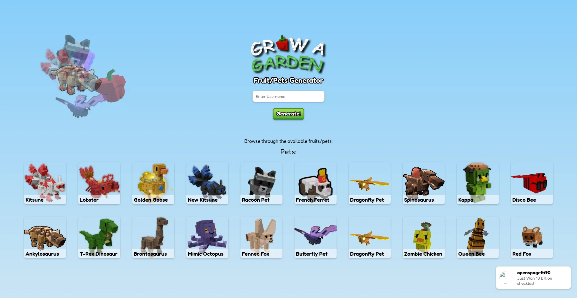 Website screenshot of Cr4.life