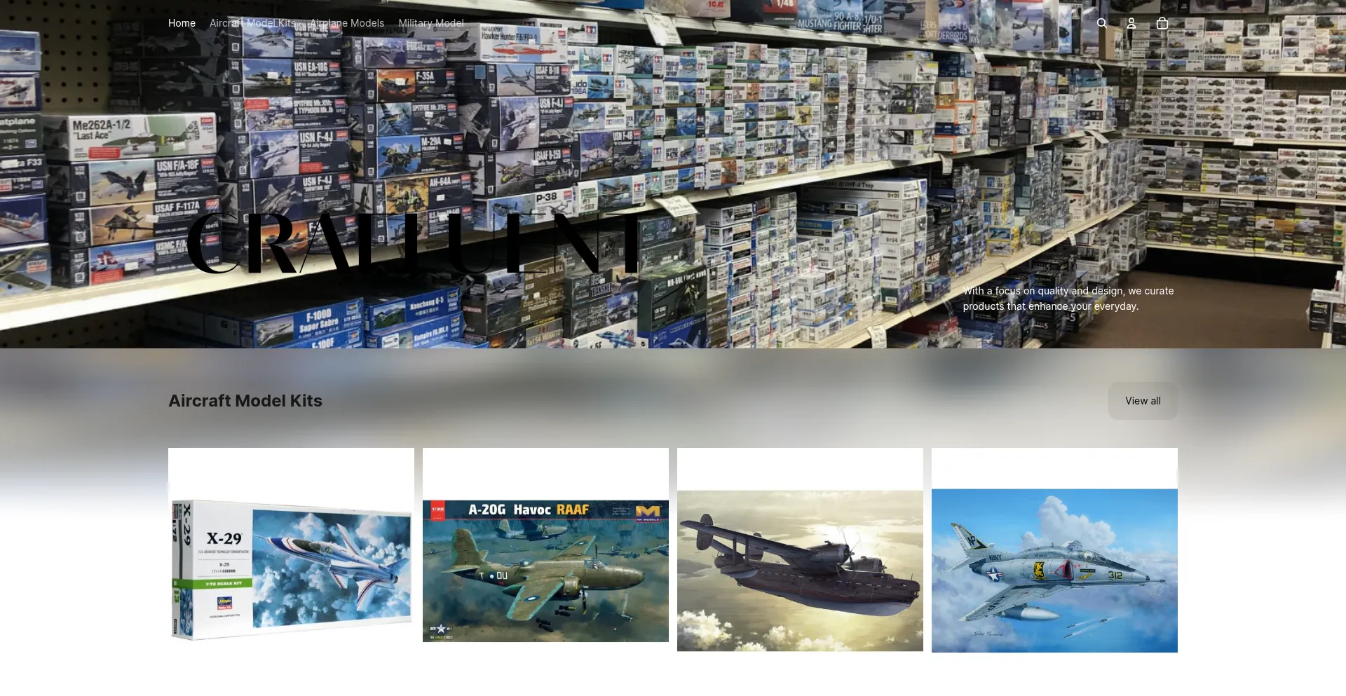 Website screenshot of Crafluent.com