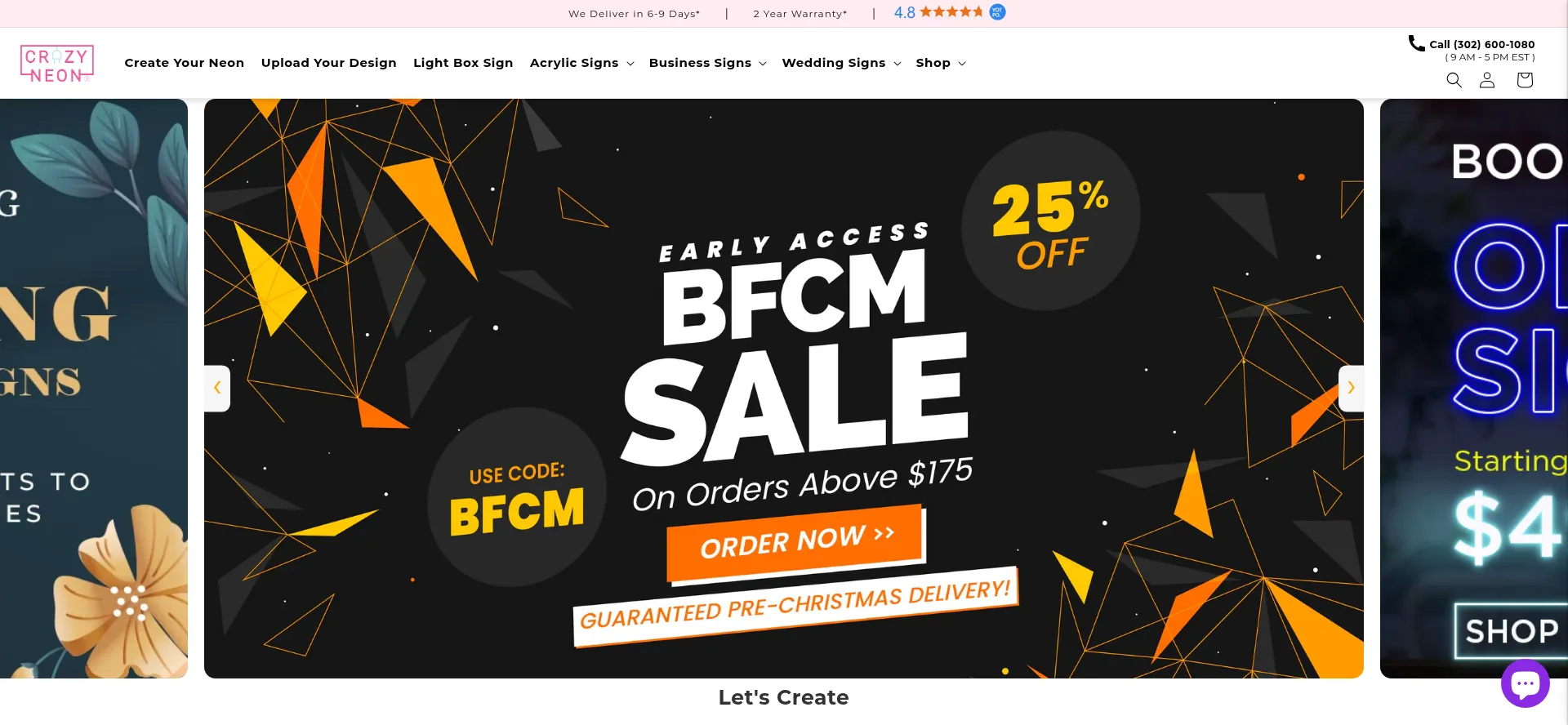 Crazyneon.com Screenshot