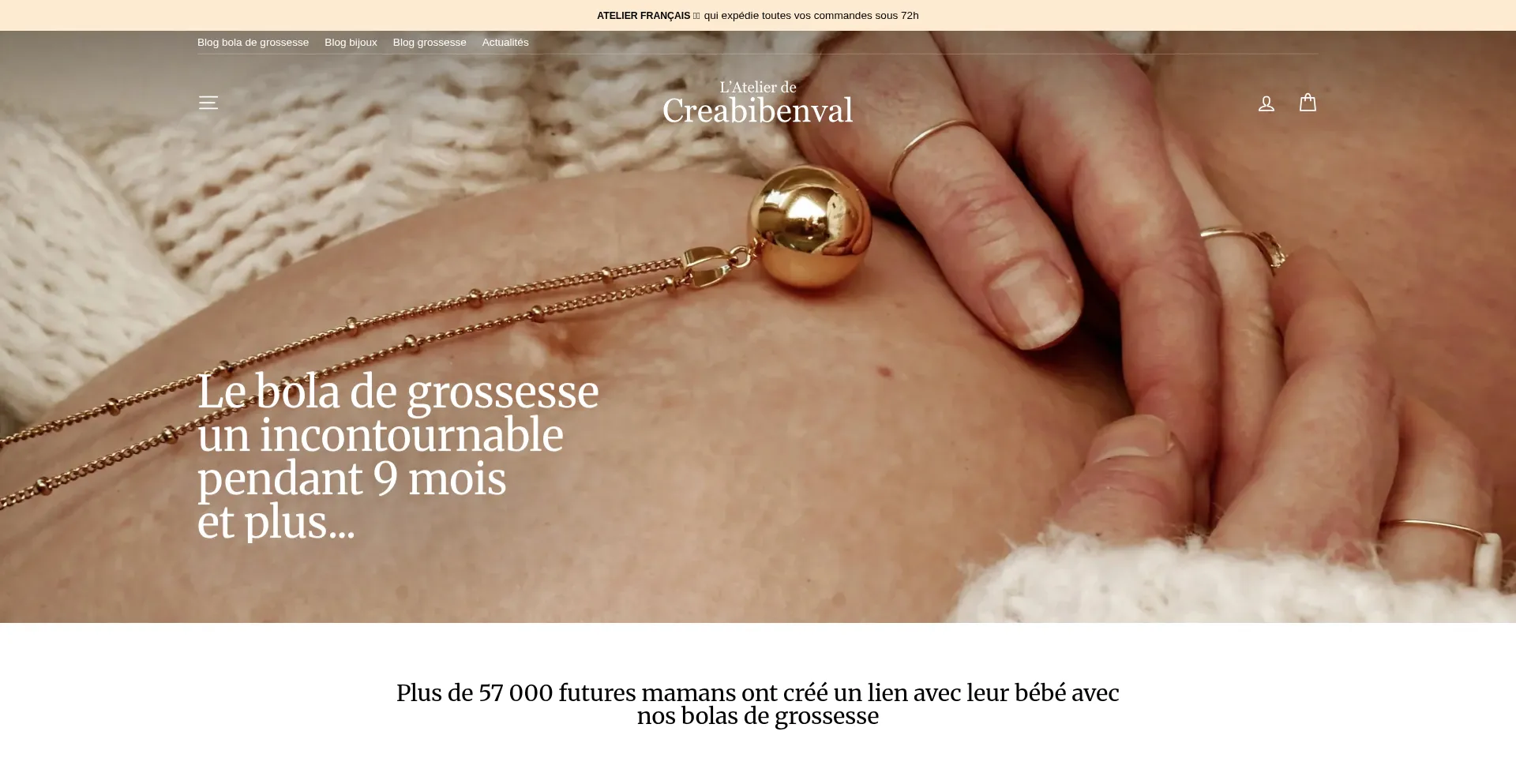 Creabibenval.fr Screenshot