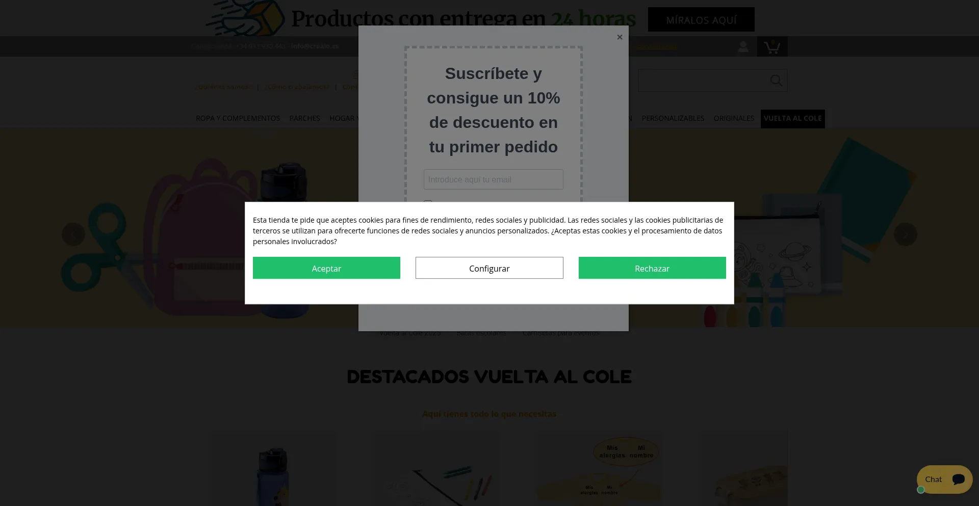 Crealo.es Screenshot