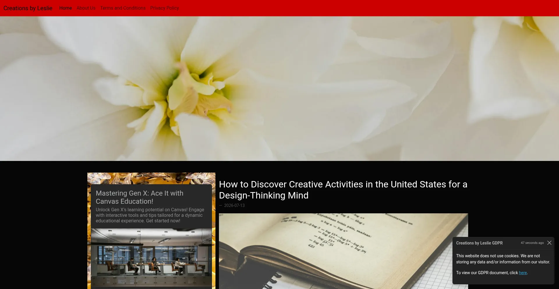 Creationsbyleslie.com