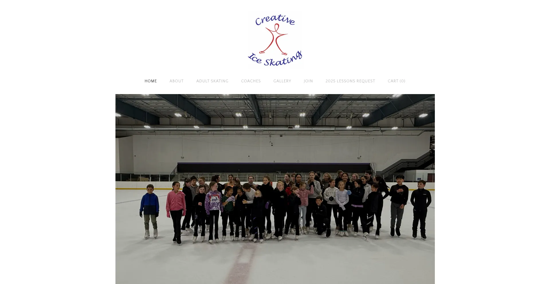 Creativeiceskating.com Screenshot