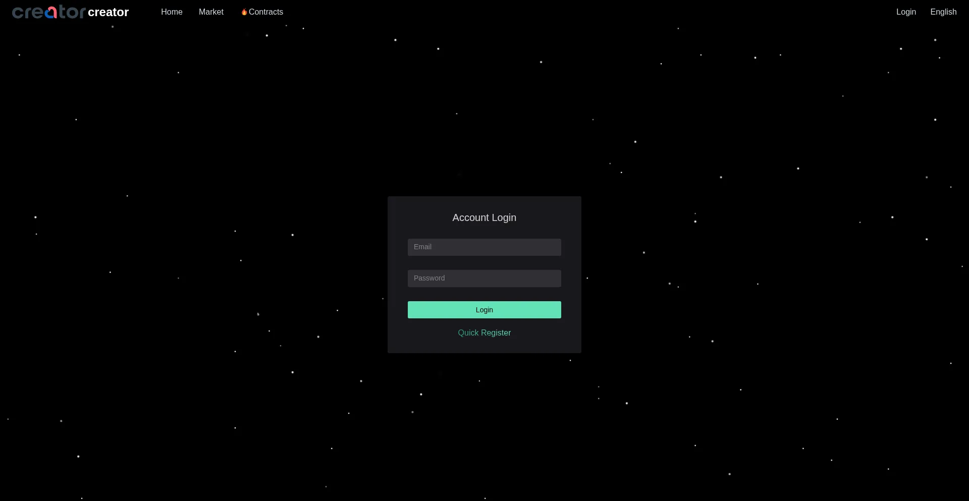 Website screenshot of Creatorcooke.com