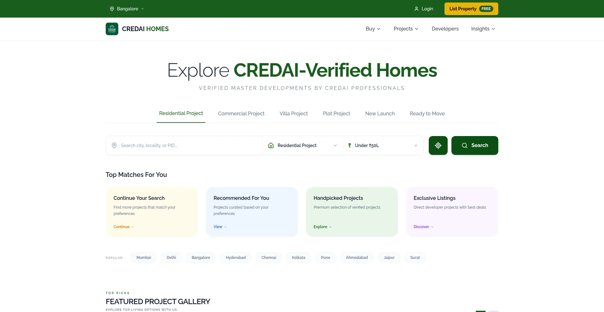 Credaihomes.com