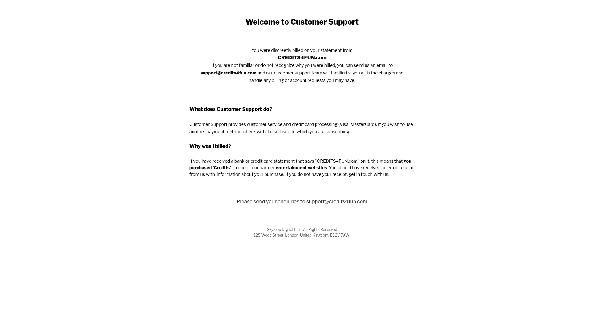 Is Credits4fun.com Safe?