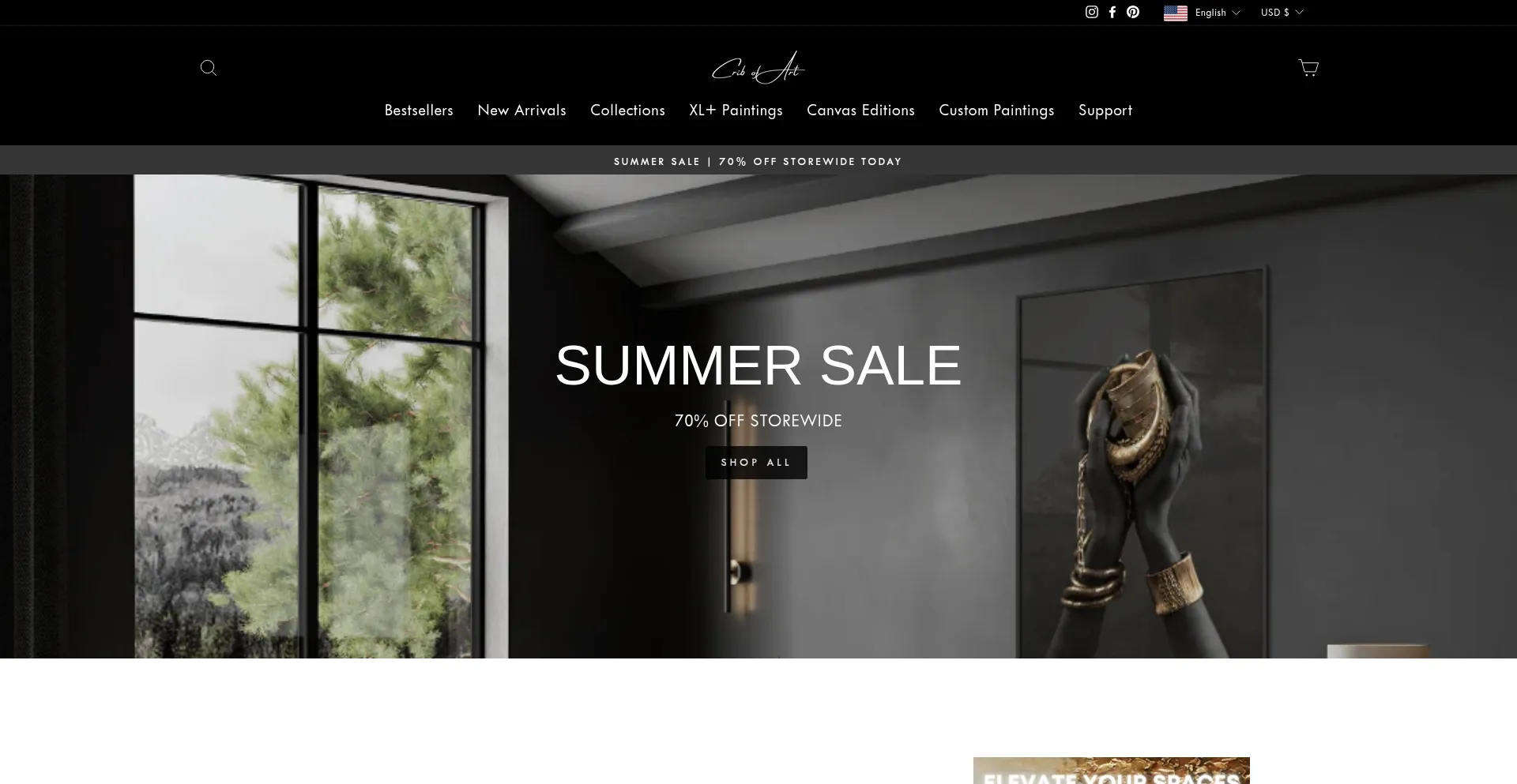 Cribofart.com Screenshot