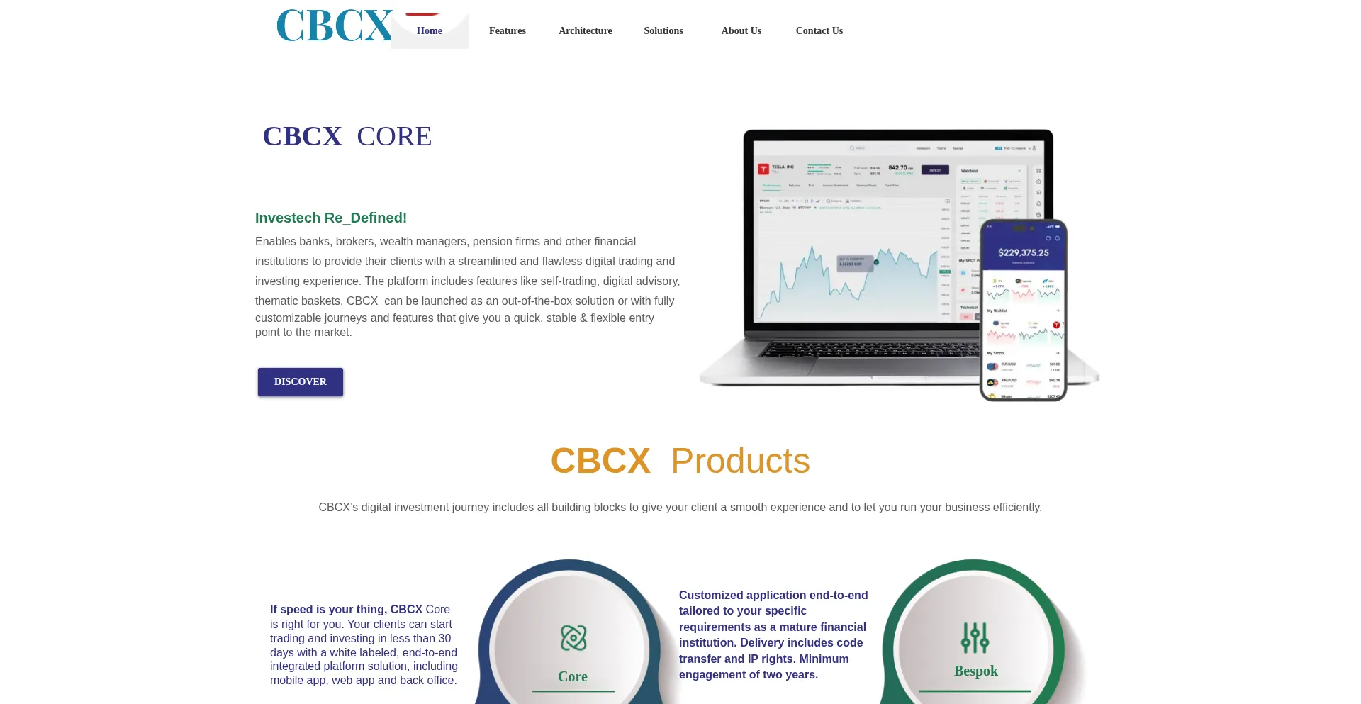 Website screenshot of Crmbcxlabs.com