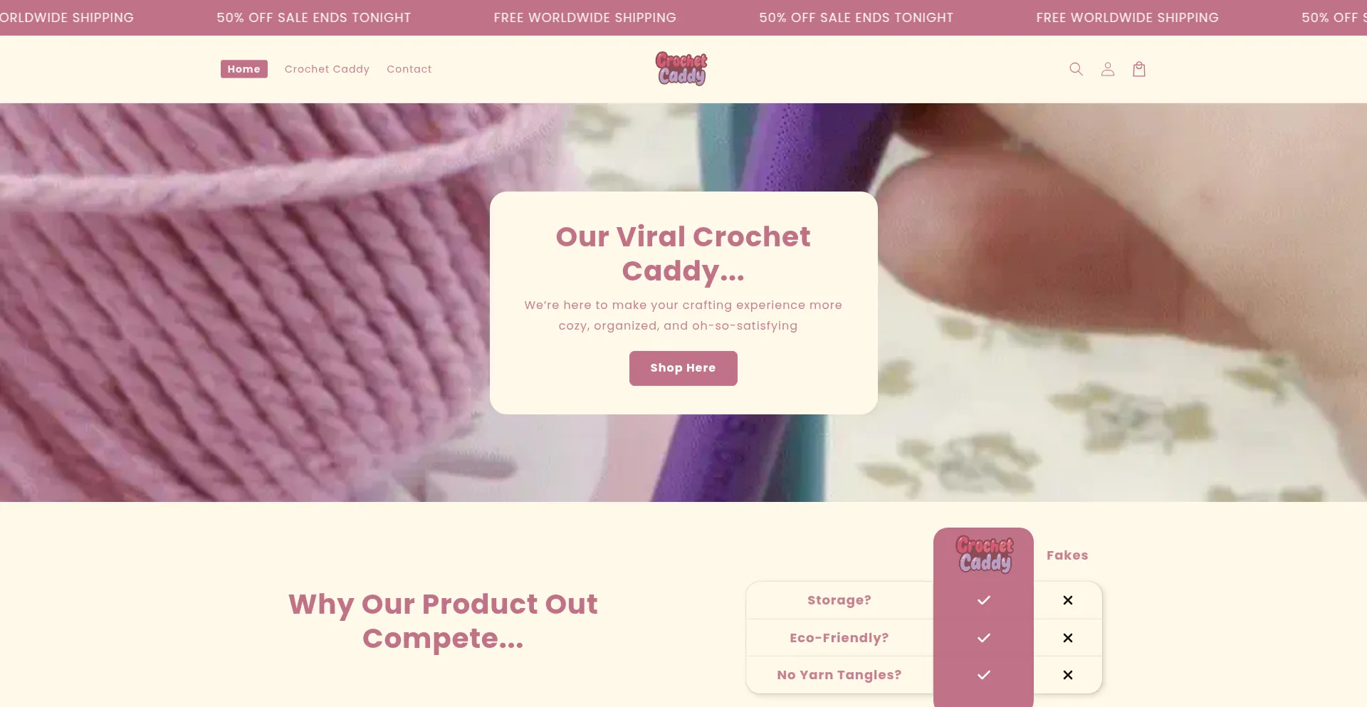 Is Crochetcaddy.store Safe?