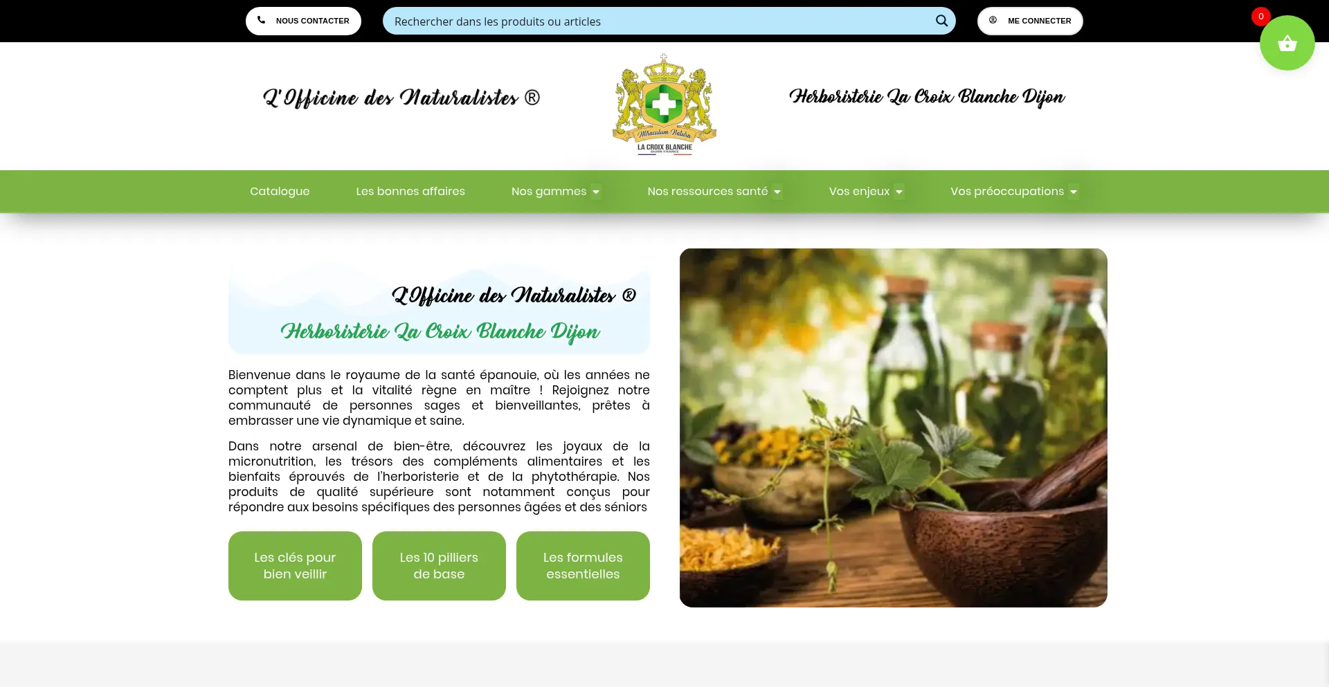 Croixblanchepharma.com Screenshot