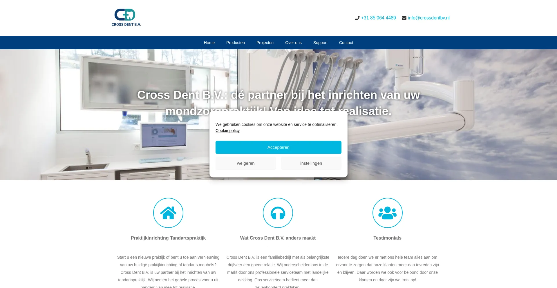 Crossdentbv.nl