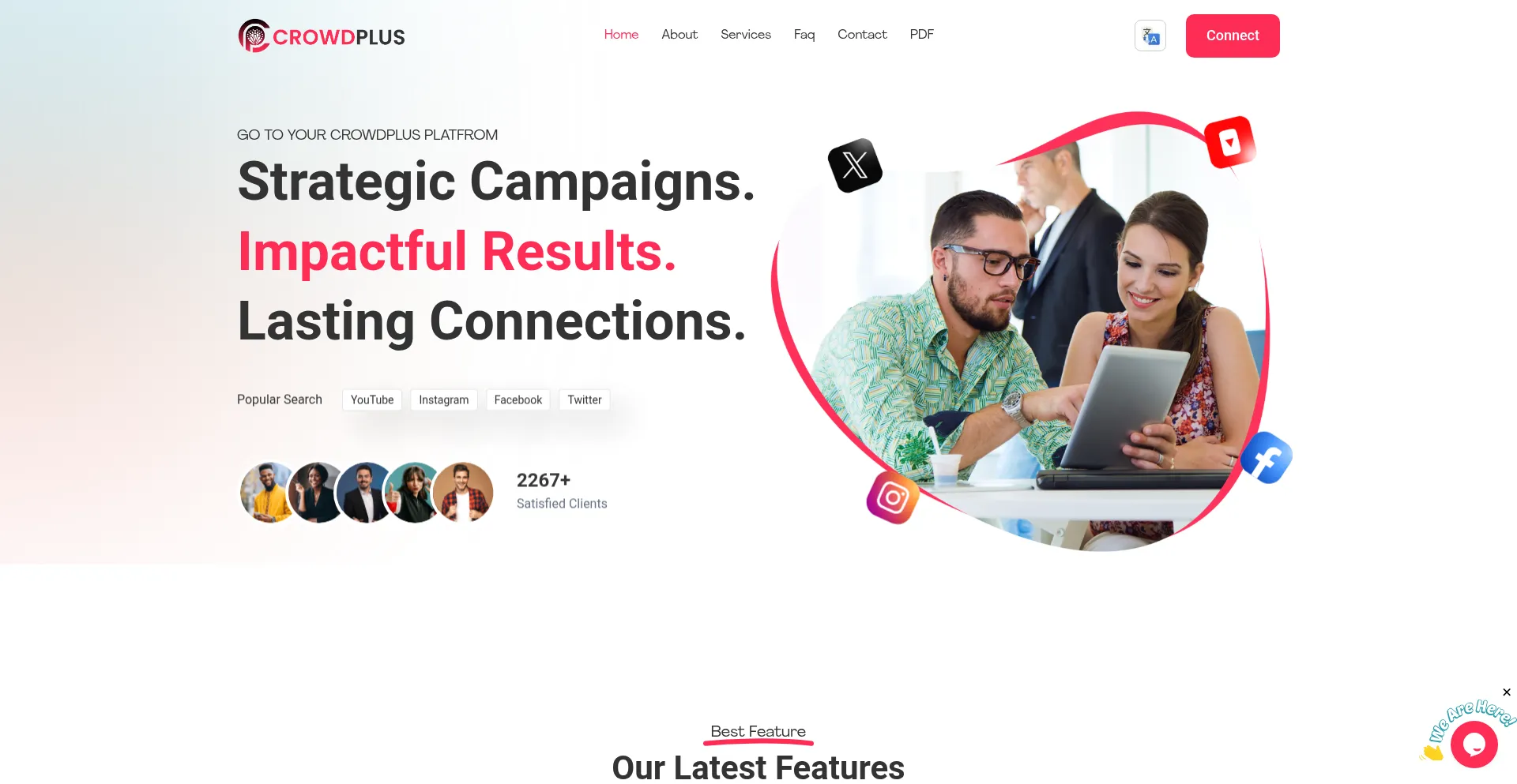 Crowdplus.live Screenshot