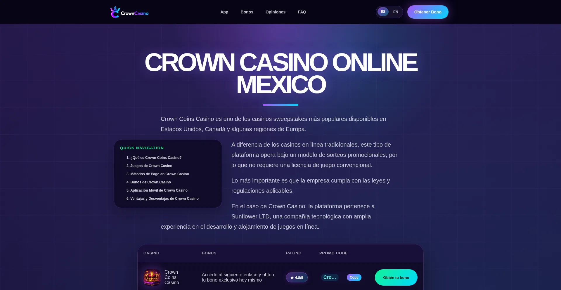 Crowncasino.mx