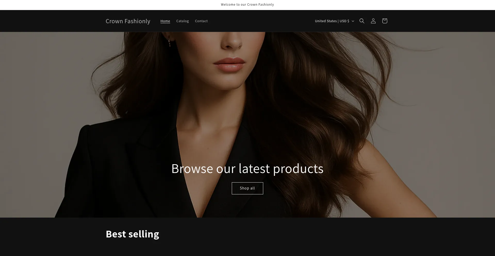 Crownfashionly.com Screenshot