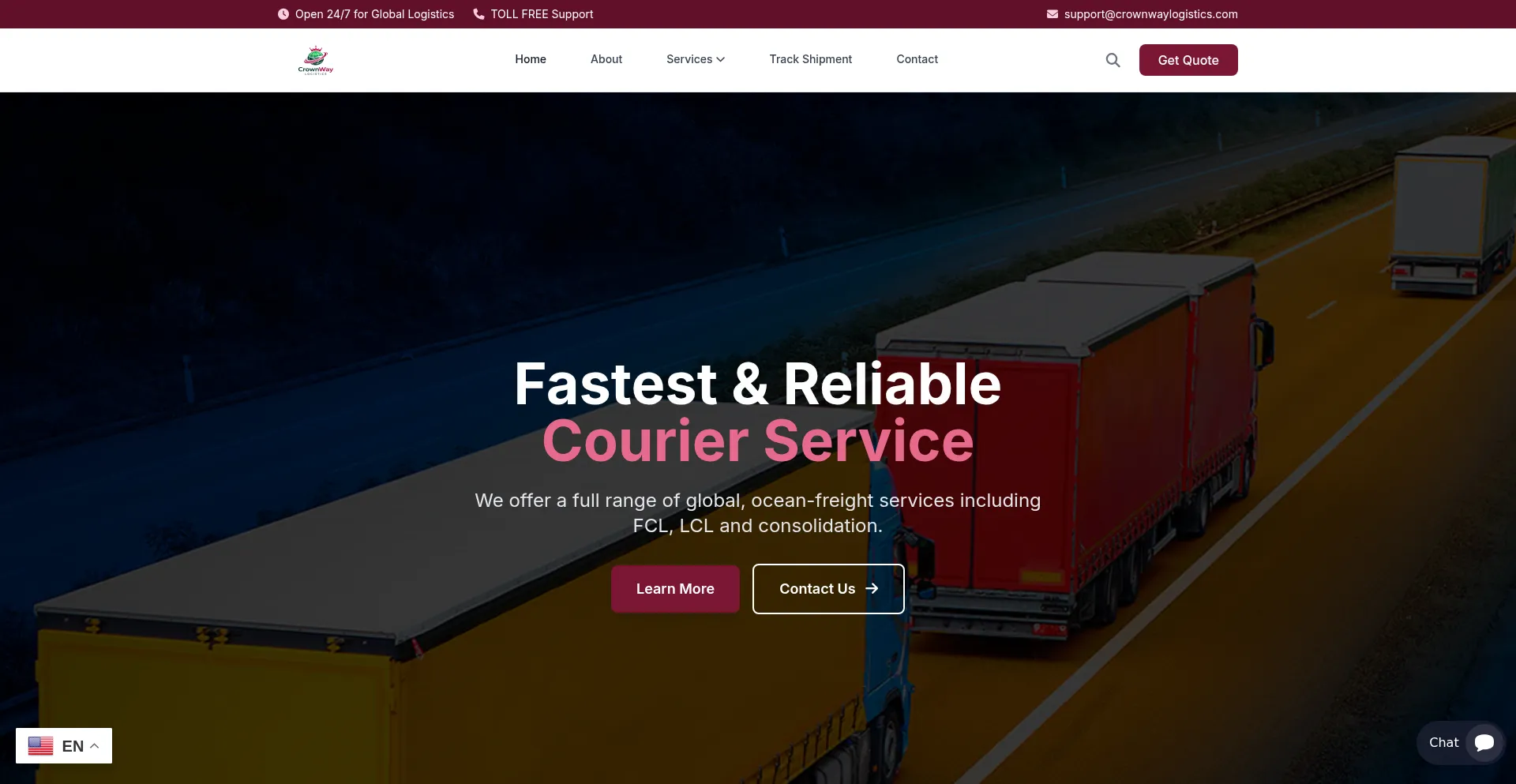Crownwaylogistics.com