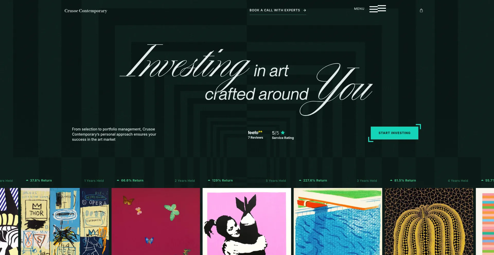 Crusoecontemporary.com Screenshot