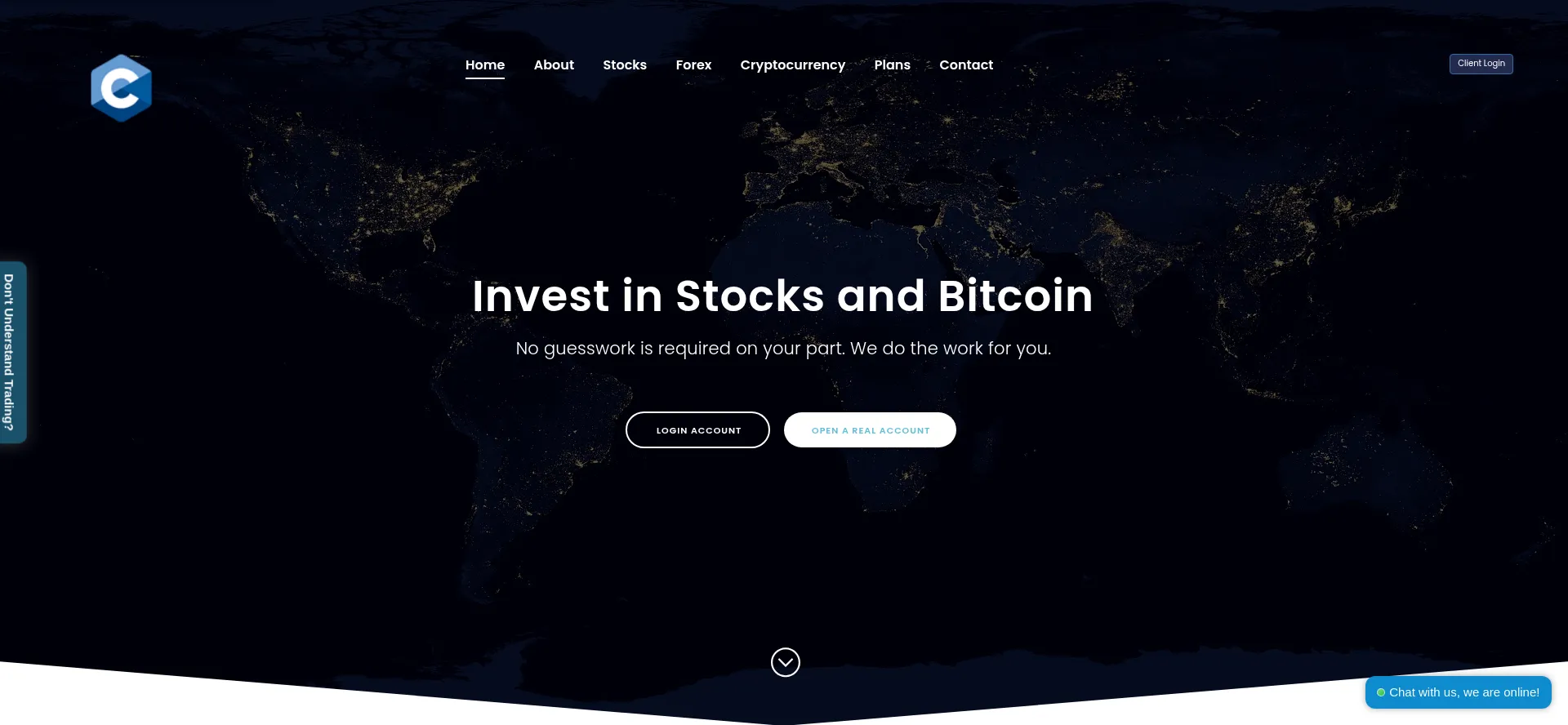 Website screenshot of Cryptcrestltd.com