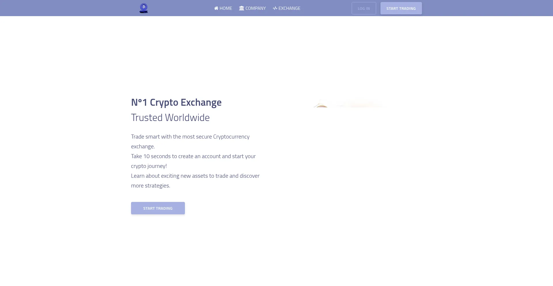 Website screenshot of Crypto-nexa.com