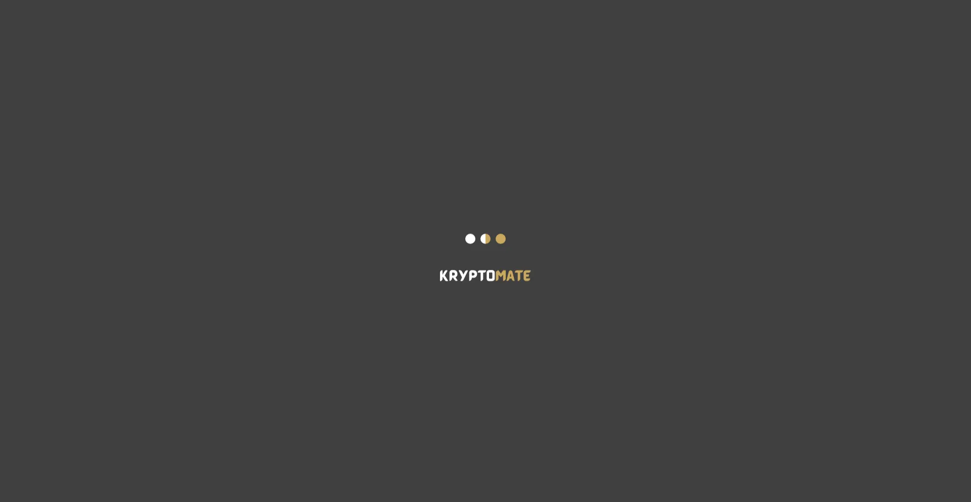 Website screenshot of Cryptomate.online