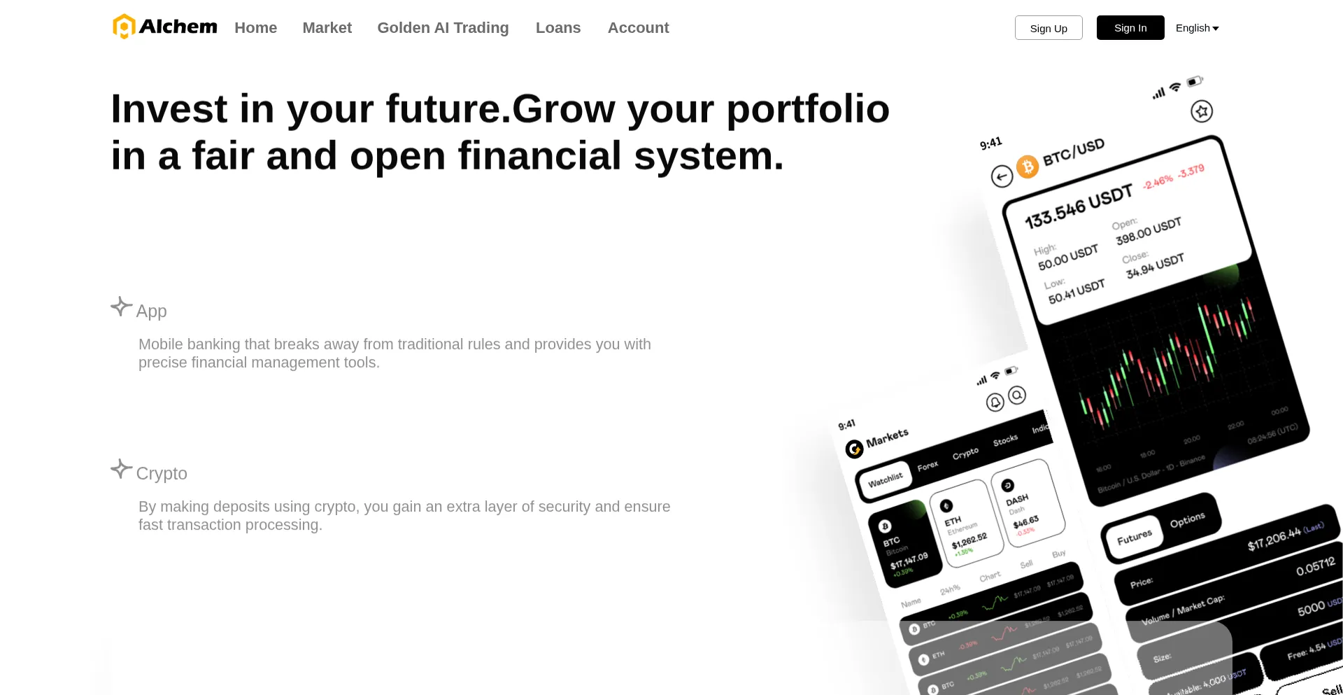 Website screenshot of Cryptoprotected.net