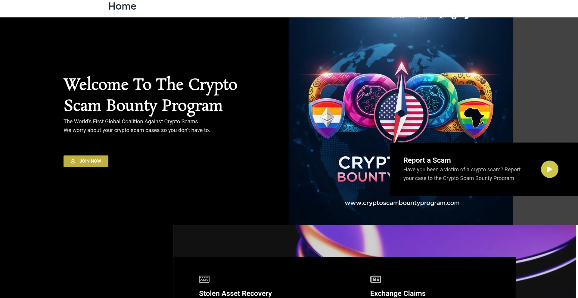 Is Cryptoscambountyprogram.com Safe?