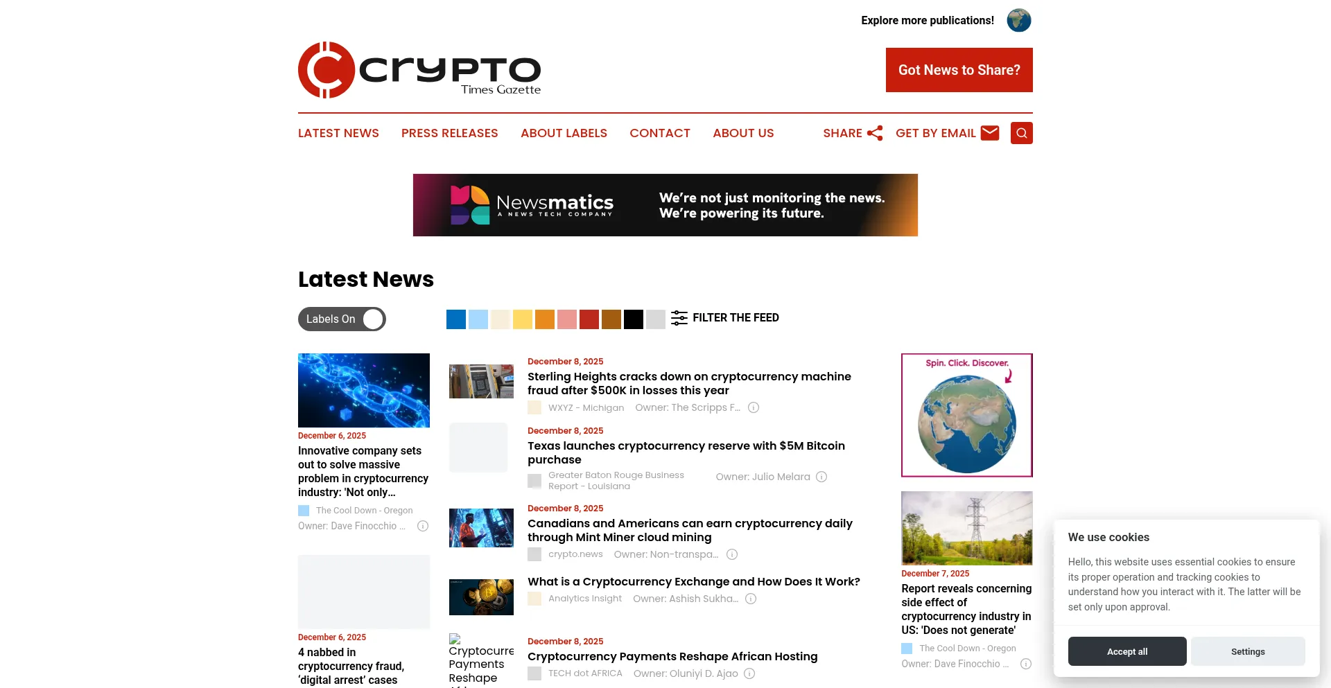 Cryptotimesgazette.com