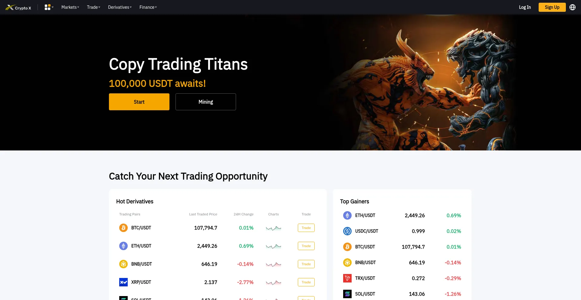 Website screenshot of Cryptox168.com