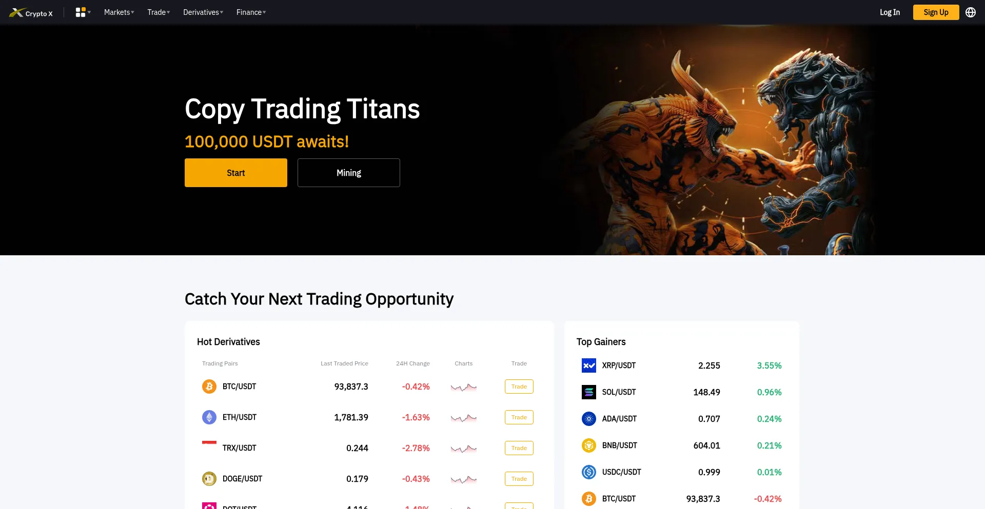 Website screenshot of Cryptoxx11.com