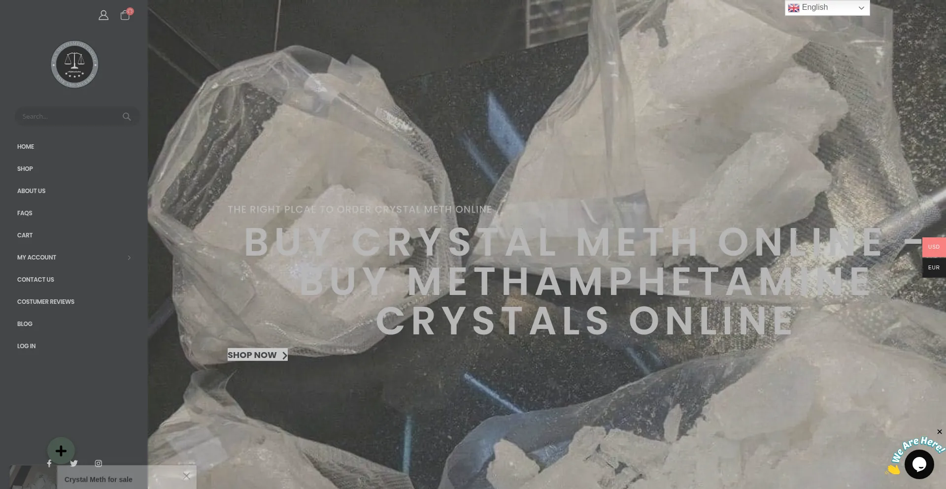 Crystalmethbuy.com Screenshot
