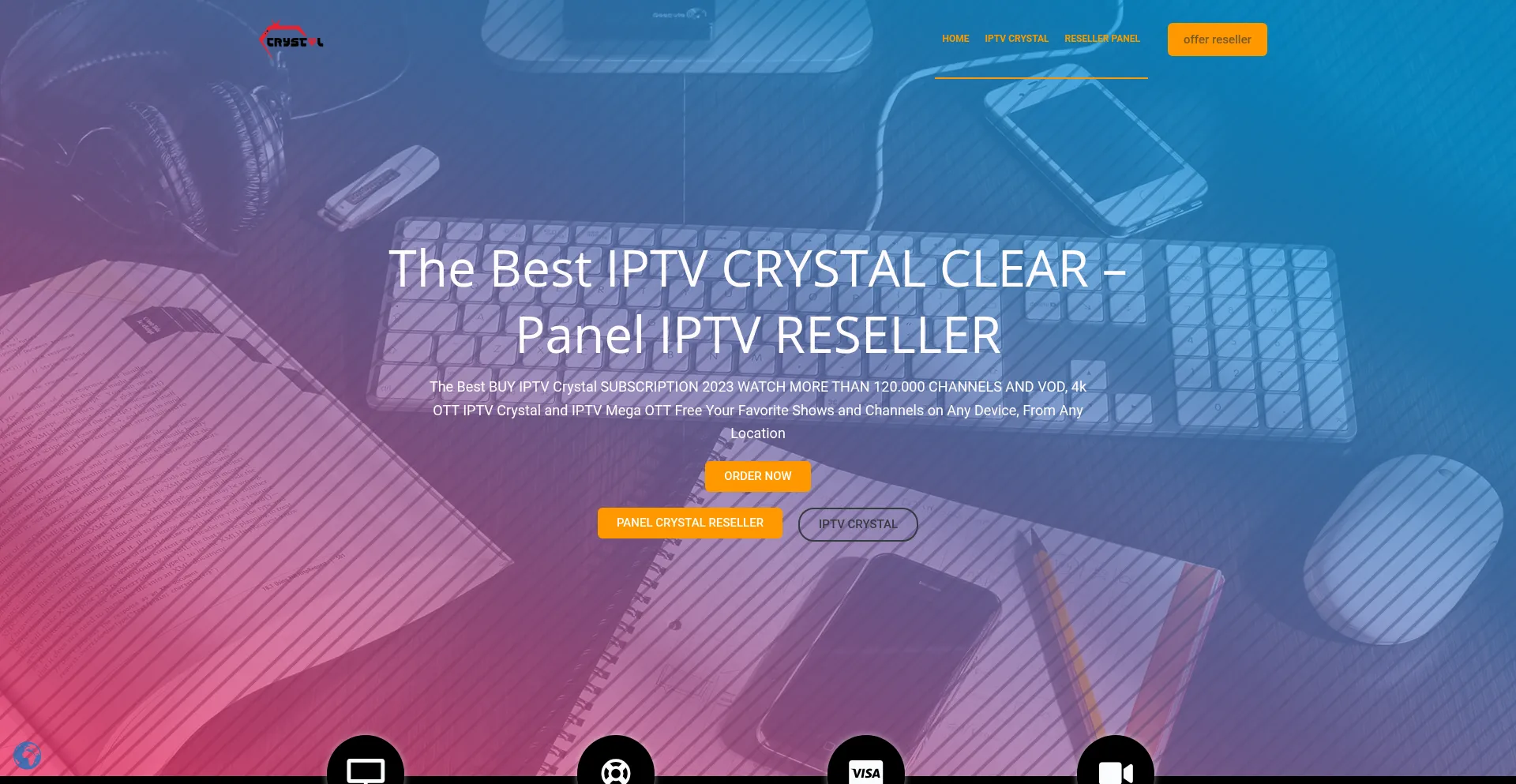 Crystalreseller.com Screenshot