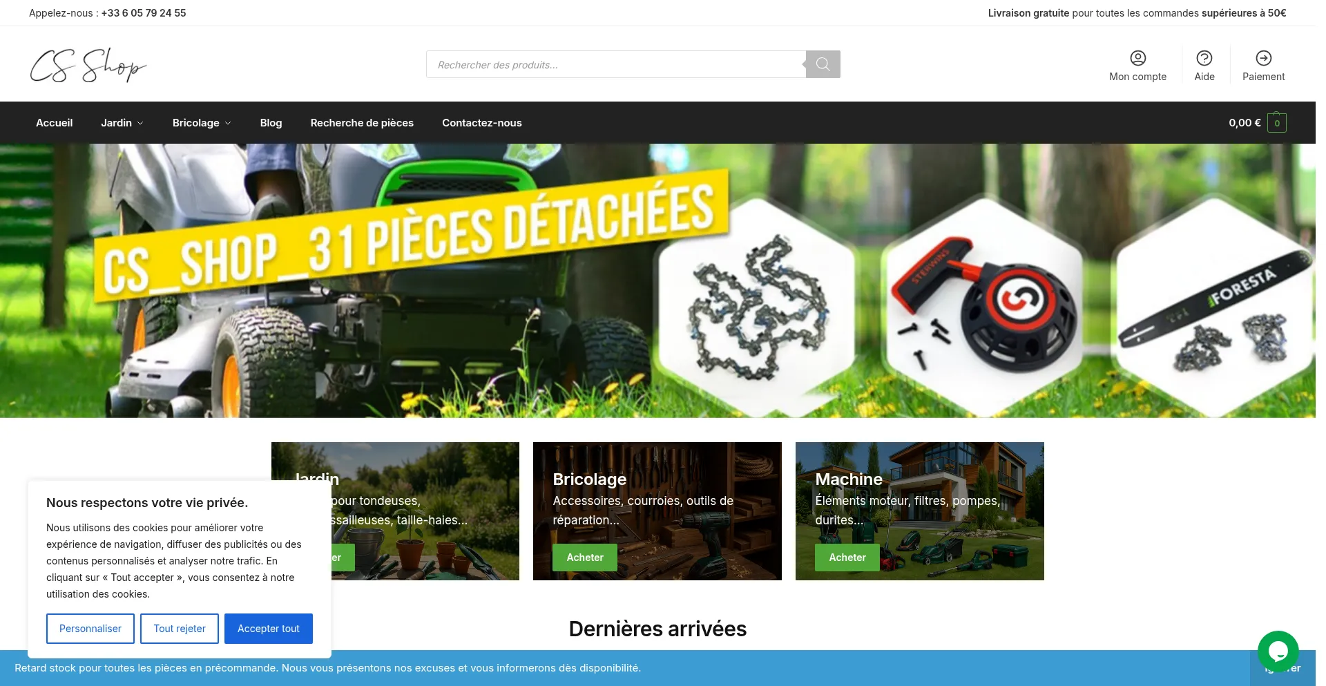 Csshop.fr Screenshot