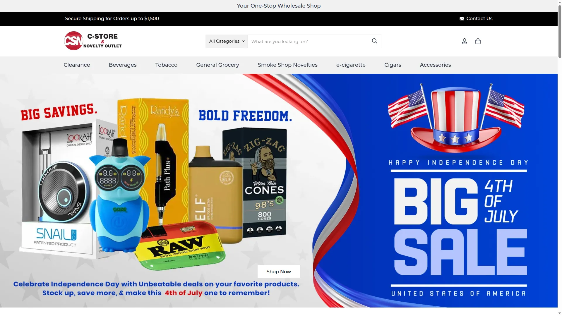 Cstoreonlinewholesale.com
