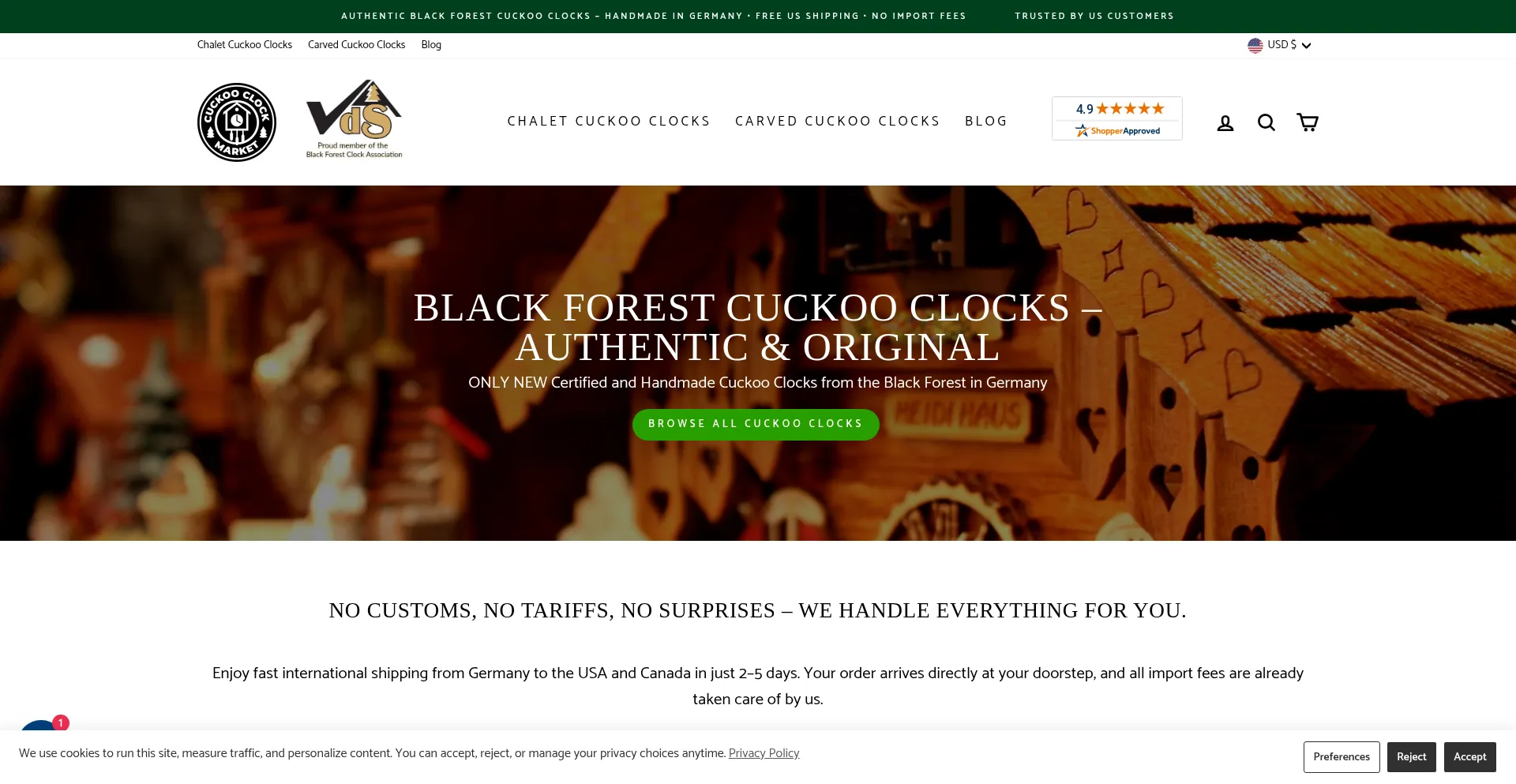 Cuckooclockmarket.com