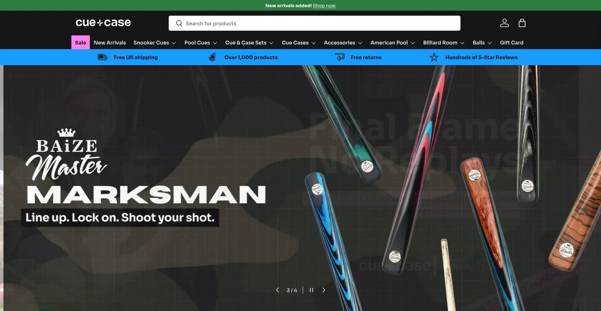 Cueandcase.co.uk