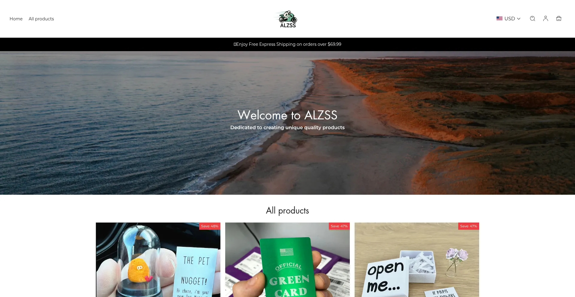 Website screenshot of Cueruw.com