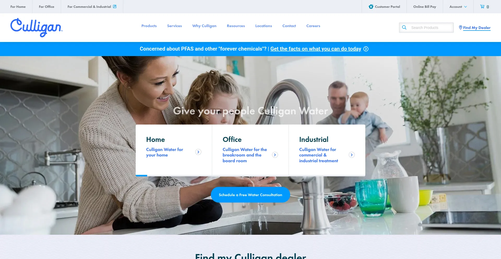 Culliganwater.com Screenshot
